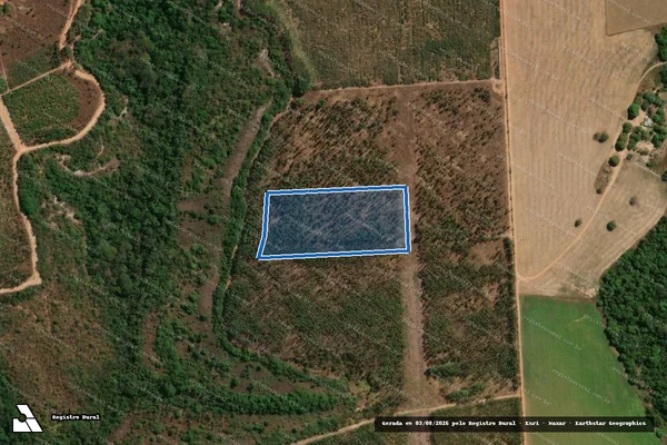 Imagem de satélite de Fazenda Cristo Redentor - PARCELA 11 em Água Boa - MT