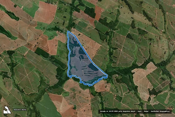 Imagem de satélite de SITIO SÃO JOSE - SITIO SÃO JOSE em Tanabi - SP