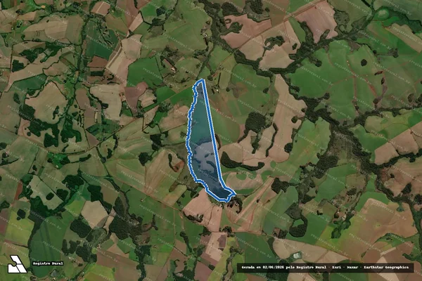 Imagem de satélite de Sem denominação - Sem denominação em São Miguel das Missões - RS