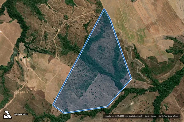 Imagem de satélite de FAZENDA BOA SORTE II - 001 em Abreulândia - TO