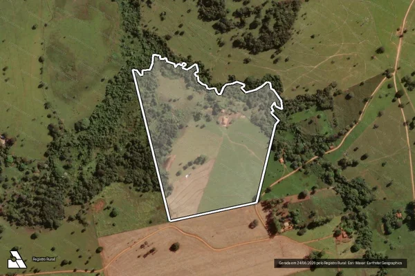 Imagem de satélite de Fazenda Santo Antônio - Parte 3 em Itapuranga - GO