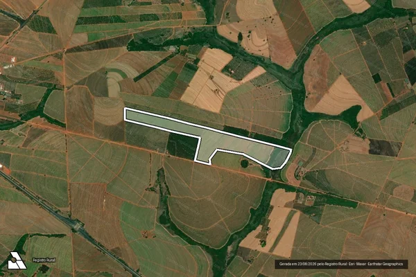 Imagem de satélite de Fazenda Coqueirinho - Parcela 1 em Fernando Prestes - SP