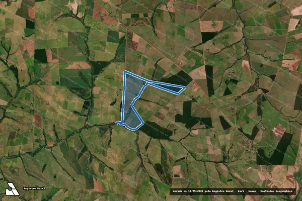 Imagem de satélite de Fazenda Nova Colina - Parcela 01-D em Umuarama - PR