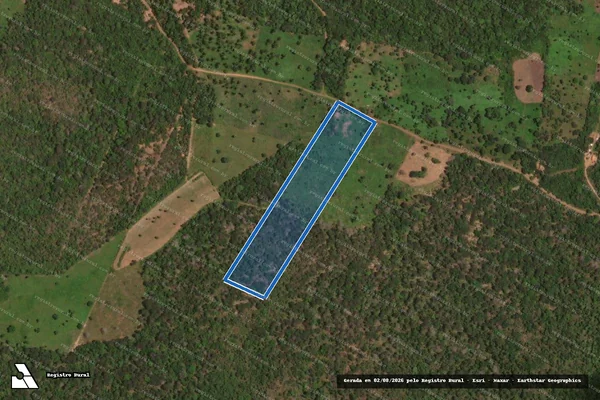 Imagem de satélite de Fazenda Brejão DATA São João Parcela 2 - Parte 4 em Mirador - MA