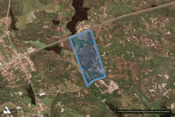 Imagem de satélite de Fazenda Riacho dos Bois - Parte 2 em Quixeramobim - CE