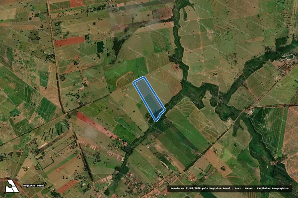 Imagem de satélite de Lote rural nº 40 - em Icaraíma - PR