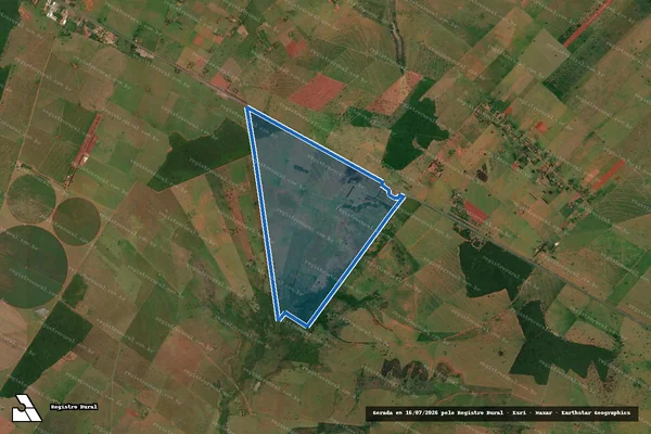 Imagem de satélite de FAZENDA ENGENHO - Fazenda Engenho em Presidente Epitácio - SP