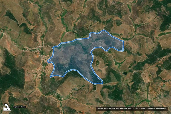 Imagem de satélite de FAZENDA SÃO SEBASTIÃO - Parte 4 em Frei Gaspar - MG