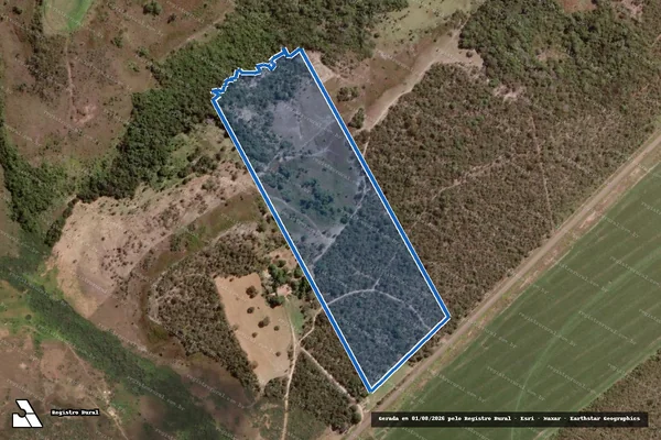 Imagem de satélite de FAZENDA SANTO ANTONIO DO XAVIER OU SANTO ANTONIO DO BONITO - GLEBA 05 em Formosa - GO