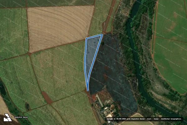 Imagem de satélite de Sitio Santa Rita - Sítio Santa Rita ? Gleba B em Ipuã - SP