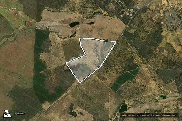 Imagem de satélite de Fazenda Lagoinha - Parcela 1 em Vitória da Conquista - BA