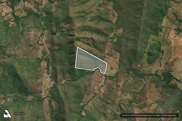 Imagem de satélite de Lote ? 04 - Projeto de Assentamento Mucambão - Lote ? 04 Gleba A - Projeto de Assentamento Mucambão em Minaçu - GO
