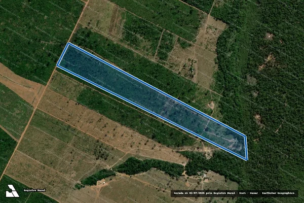 Imagem de satélite de LOTE 20 GLEBA ZUMBI DOS PALMARES - LOTE 20 GLEBA ZUMBI DOS PALMARES em Cláudia - MT