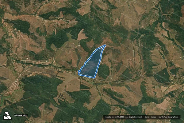 Imagem de satélite de FAZENDA GRANJA NOVA - Gleba A em São João Evangelista - MG