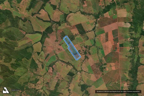 Imagem de satélite de Lote 40 ? Projeto de Assentamento Macife II - Lote 40 em Bom Jesus do Araguaia - MT