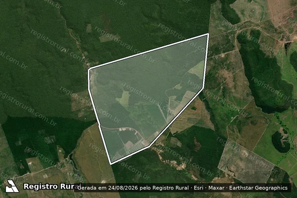 Imagem de satélite de FAZENDA SÃO PEDRO em Timbiras - MA