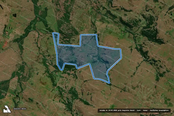 Imagem de satélite de Fazenda Santo Izidro I - Gleba 3 em Unistalda - RS
