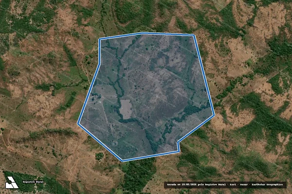 Imagem de satélite de BELA VISTA DO NORTE - PARTE 01 em Lajeado Novo - MA