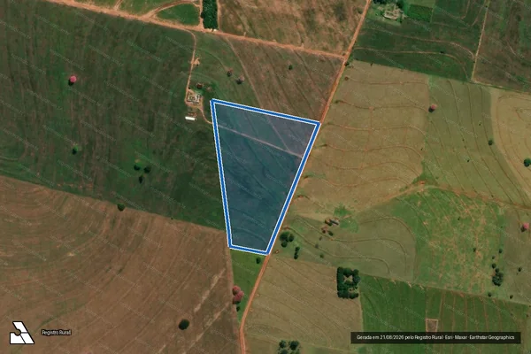 Imagem de satélite de FAZENDA SÃO MANOEL - LOTE Nº 16-B em Guaporema - PR