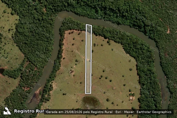 Imagem de satélite de Fazenda Salto L. D. Barreiro - Parte 3 em Mineiros - GO