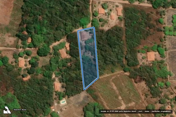 Imagem de satélite de Sítio Nossa Senhora Aparecida - PARTE 1 em Teresina - PI