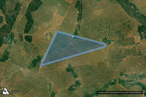 Imagem de satélite de FAZENDA CORIXO - Parte 1 em Porto Esperidião - MT