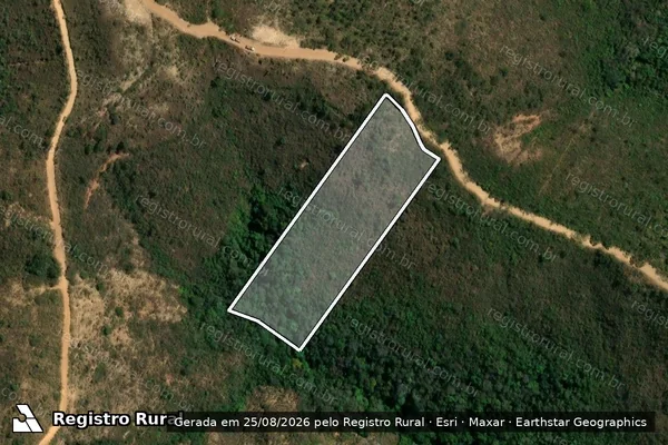 Imagem de satélite de FAZENDA POÇO VERDE - 119 em Lagoa Santa - MG