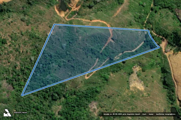 Imagem de satélite de SITIO SÃO JUDAS TADEU - ADEMIR em Governador Lindenberg - ES