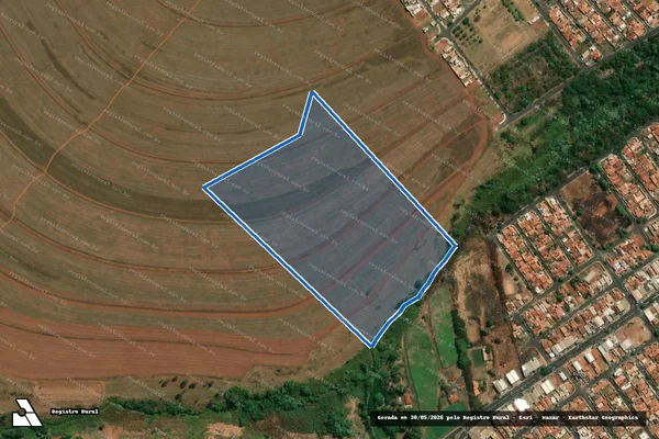 Imagem de satélite de Fazenda Tres Irmas Gleba 8-B - Parte 1 em Araraquara - SP
