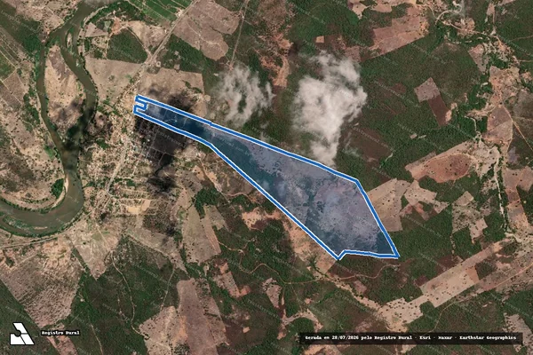 Imagem de satélite de Fazenda Ilha Alegre ? Fazenda Humaitá ? Área II - Parte 2 em Itinga - MG