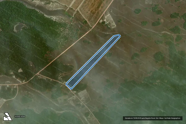 Imagem de satélite de SÍTIO SANTA LUZIA / Parte 1