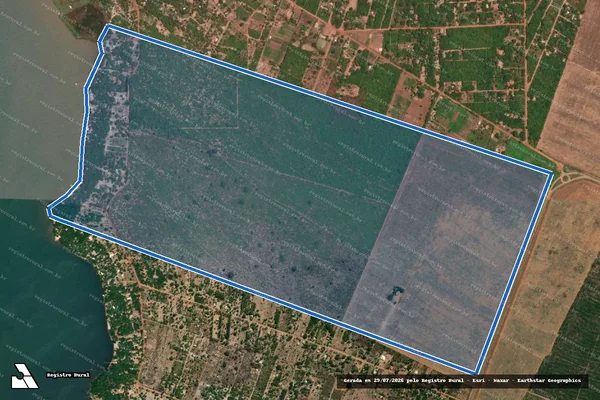 Imagem de satélite de FAZENDA CÓRREGO GRANDE em Palmas - TO