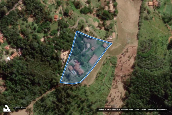 Imagem de satélite de Gleba E1 ? Sítio Recanto Verde - Parte 1 em Campinas - SP