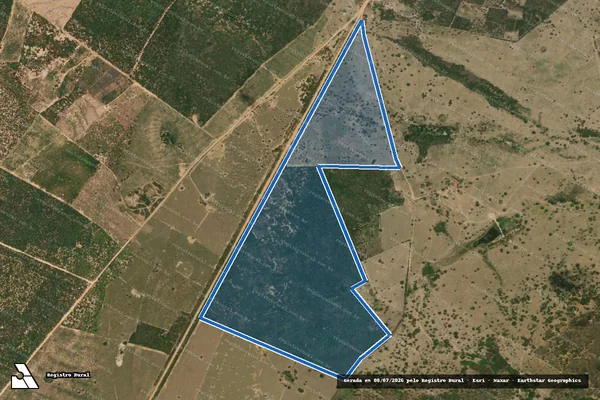 Imagem de satélite de Fazenda Lagoa do Mato - Parte 2 em Campo Formoso - BA