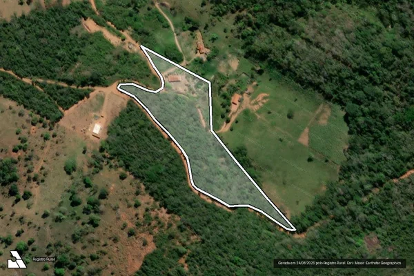 Imagem de satélite de FAZENDA CRUZETA - Parte 1 em Padre Paraíso - MG