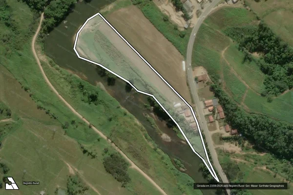 Imagem de satélite de FAZENDA ALBANAES - FAZENDA ALBANAES - GLEBA B em Major Gercino - SC
