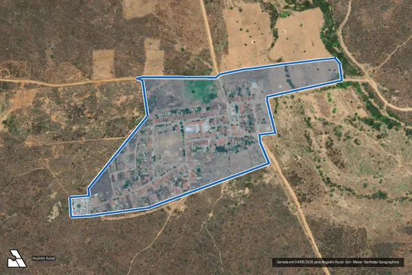 Imagem de satélite de FAZENDA PROVIDÊNCIA / Parte 1 - GLEBA 01 em Pentecoste - CE