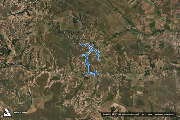 Imagem de satélite de P. A. SÃO JOÃO BATISTA - ESTRADA MUNICIPAL - ASSENTAMENTO P.A SÃO JOÃO BATISTA ? ESTRADA MUNICIPAL em Pintópolis - MG