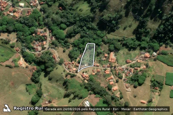 Imagem de satélite de CASA DE MORADA - Parte 1 em Passa Quatro - MG