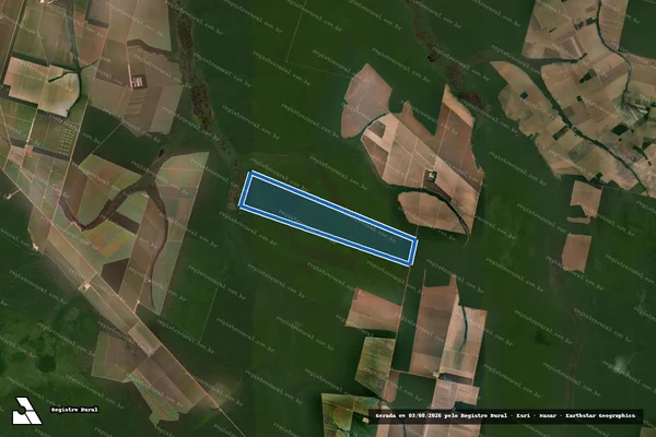 Imagem de satélite de FAZENDA SANTA LUÍSA - Parte 1 em Querência - MT