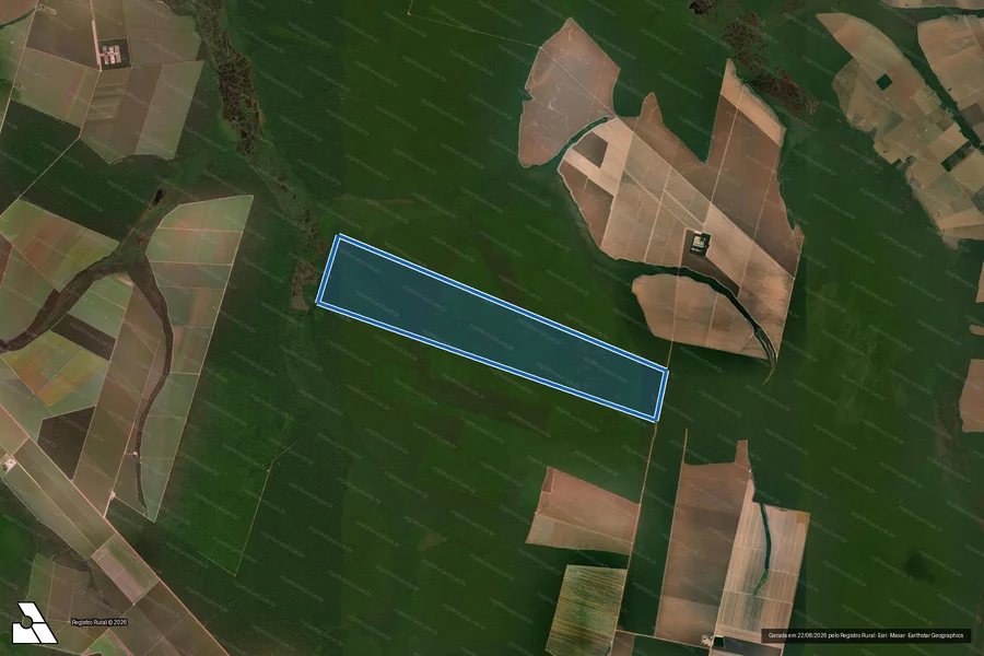 Imagem aérea do item B
