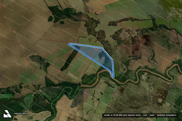 Imagem de satélite de FAZENDA VOVO PORA - PARCELA 03 em Dourados - MS