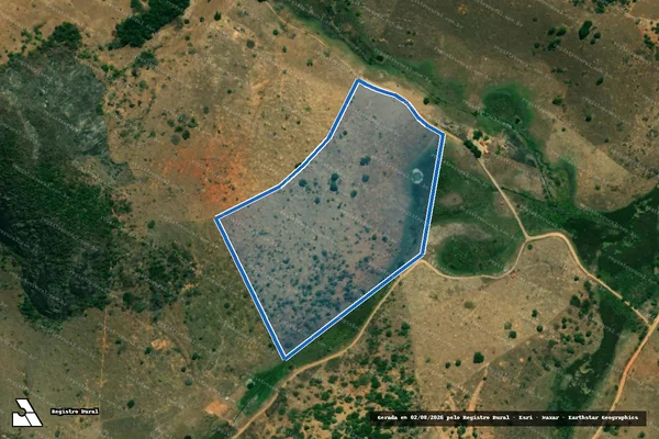 Imagem de satélite de Fazenda Córrego Lajedão - Parcela 8 em Ataléia - MG