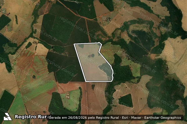 Imagem de satélite de FAZENDA VALE DO RIO DOCE - 001 em Rio Verde - GO