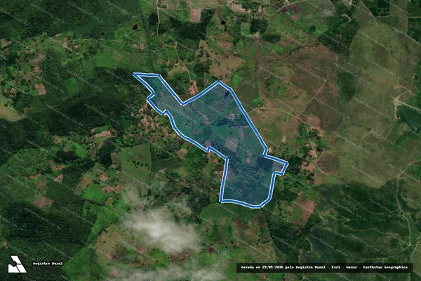 Imagem de satélite de SITIO SAO VICENTE - SITIO SAO VICENTE em Araçagi - PB