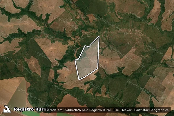 Imagem de satélite de Fazenda Vovô Argemiro - Parte 1 em Novo São Joaquim - MT