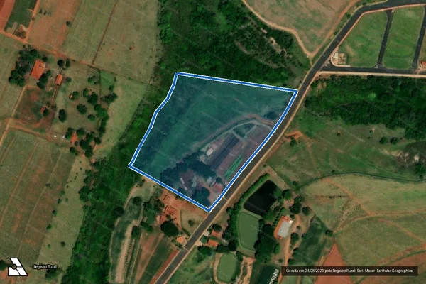 Imagem de satélite de GLEBA B | SÍTIO SÃO ROQUE II - GLEBA A - GLEBA A em Ibitinga - SP