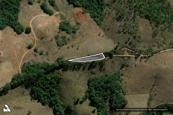 Imagem de satélite de Fazenda da Floresta - Parcela 1 em Antônio Carlos - MG
