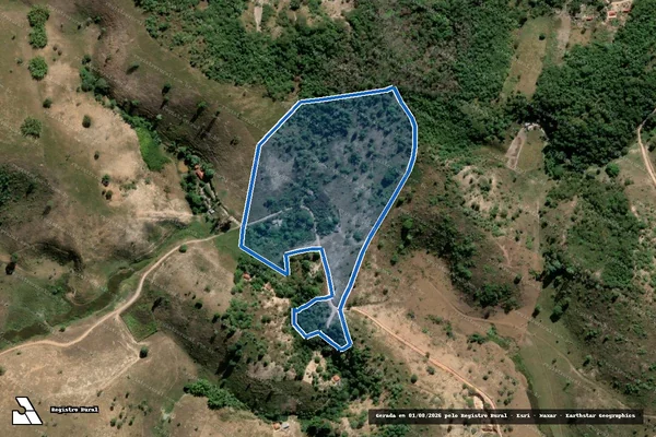 Imagem de satélite de Sítio São Gotardo  - Parte 1 em Teófilo Otoni - MG