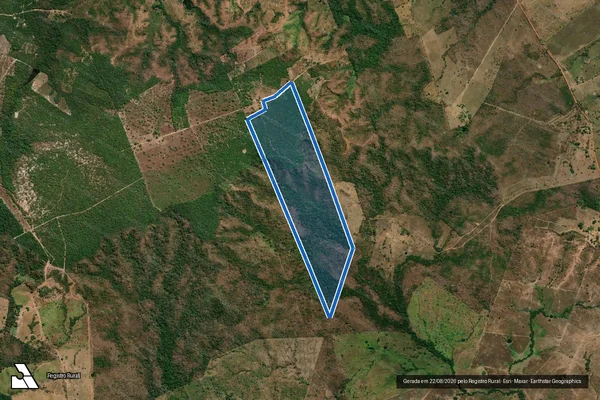 Imagem de satélite de GLEBA BAIXÃO - Gleba I em Riachão - MA